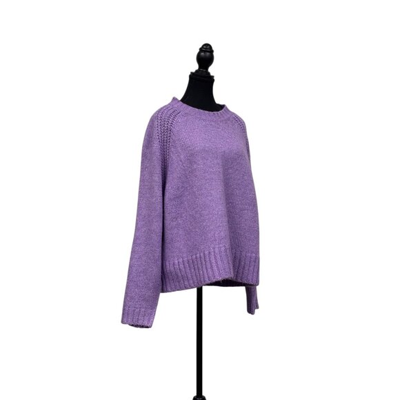 Cloth Purple Sweater | Large - Picture 3 of 6
